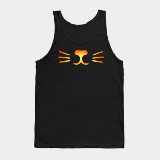 Cat Pumpkin Halloween Tank Top